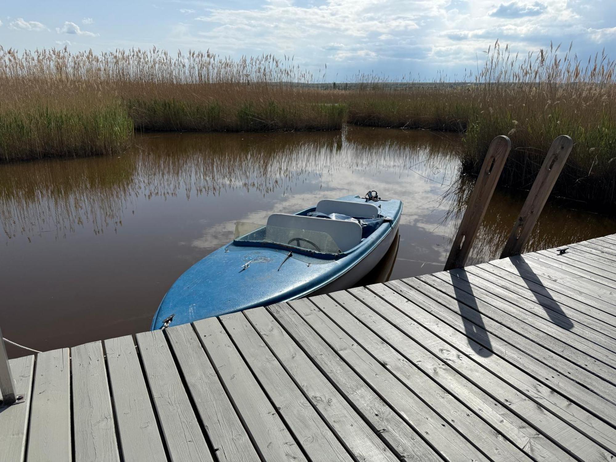 Seehuette Neusiedlersee - Seehaus Inklusive Elektroboot Rust Luaran gambar